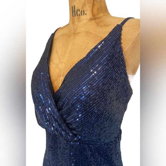 Glamorous Midnight Sequin Mini Dress - Picture 3 of 8